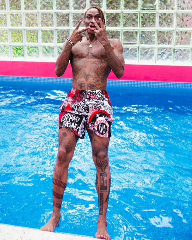 SWIMWEAR>SPRAYGROUND 360 BEACHBREAK SWIM TRUNKS