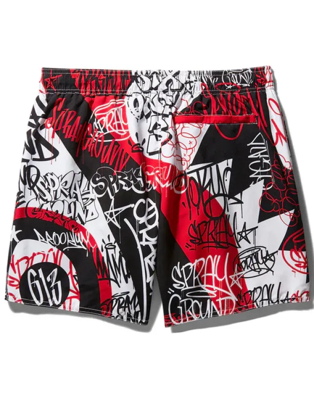 SWIMWEAR>SPRAYGROUND 360 BEACHBREAK SWIM TRUNKS