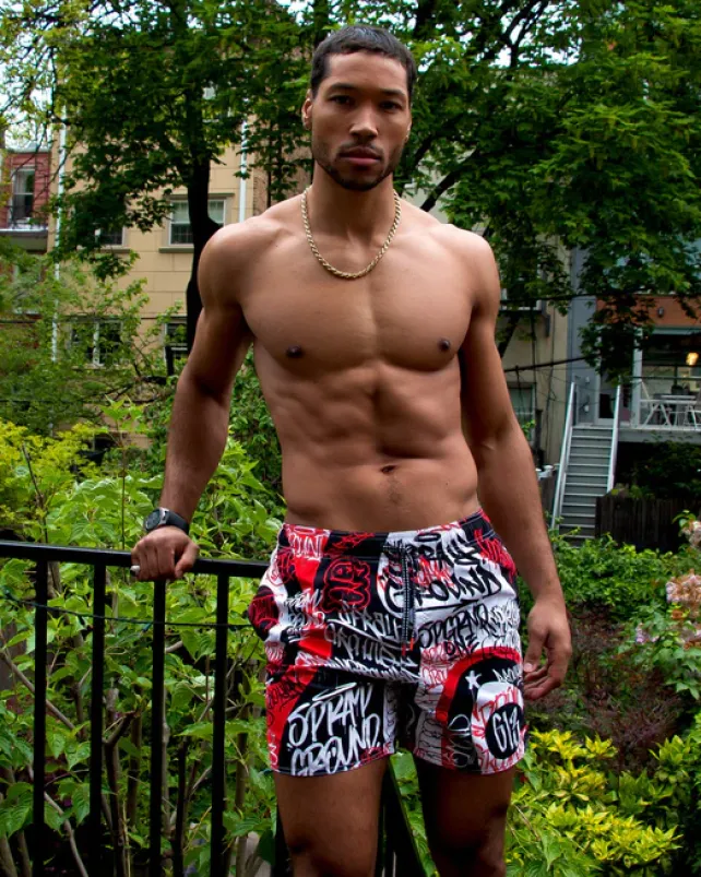SWIMWEAR>SPRAYGROUND 360 BEACHBREAK SWIM TRUNKS