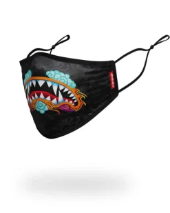 FACE MASKS>SPRAYGROUND ADULT DRAGON SHARK FORM FITTING FACE MASK