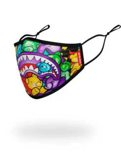 FACE MASKS>SPRAYGROUND ADULT GUMMY LIPS FORM FITTING FACE MASK