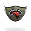 FACE MASKS>SPRAYGROUND ADULT LUCID SHARK FORM FITTING FACE MASK