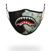 FACE MASKS>SPRAYGROUND ADULT PARTY SHARK FORM FITTING FACE MASK