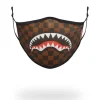 FACE MASKS>SPRAYGROUND ADULT SHARKS IN PARIS (ORIGINAL) FORM FITTING FACE MASK