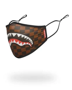 FACE MASKS>SPRAYGROUND ADULT SHARKS IN PARIS (ORIGINAL) FORM FITTING FACE MASK