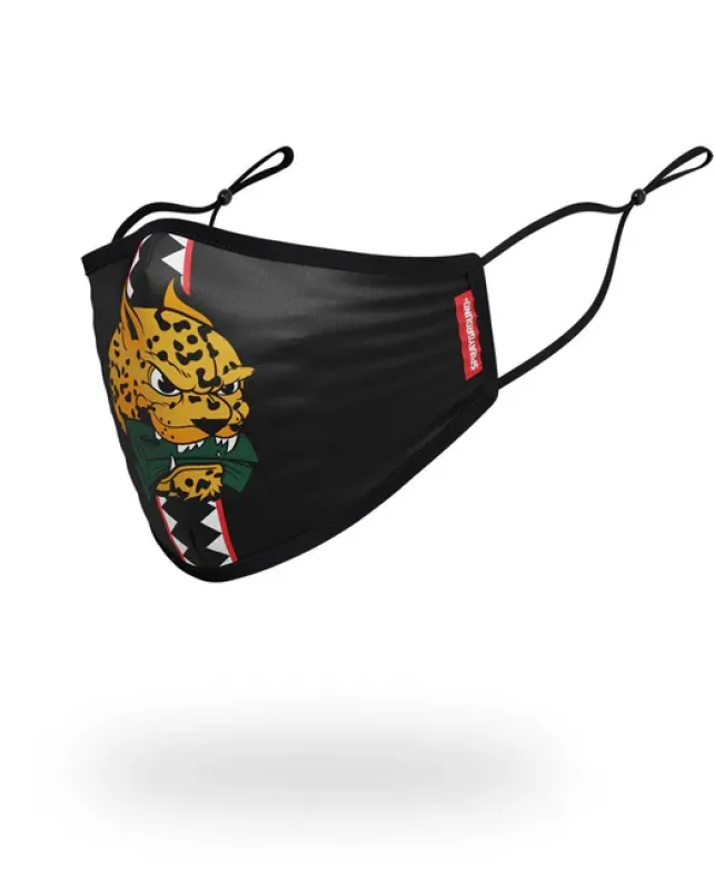 FACE MASKS>SPRAYGROUND ADULT SPUCCI LEOPARD FORM FITTING FACE MASK