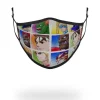 FACE MASKS>SPRAYGROUND ADULT STREET FIGHTER PLAYER SELECT FORM FITTING FACE-COVERING