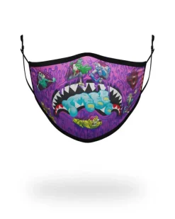 FACE MASKS>SPRAYGROUND ADULT ZOMBIE SHARK FORM FITTING FACE MASK