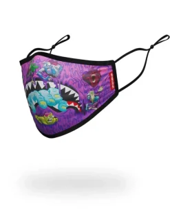 FACE MASKS>SPRAYGROUND ADULT ZOMBIE SHARK FORM FITTING FACE MASK