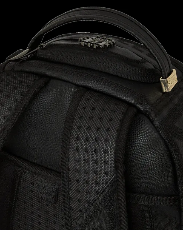 BACKPACKS>SPRAYGROUND AFRICAN INTELLIGENCE 9 APEX GENIUS BACKPACK - SANDFLOWER COLLAB