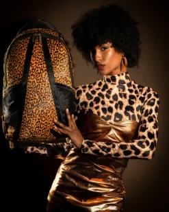 BACKPACKS>SPRAYGROUND AFRICAN INTELLIGENCE 9 COURAGE LIVES ON BACKPACK - SANDFLOWER COLLAB