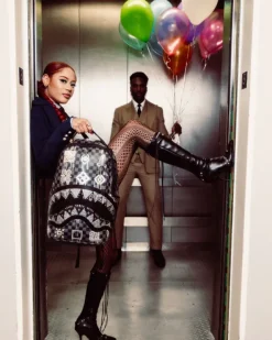 BACKPACKS>SPRAYGROUND AFRICAN INTELLIGENCE 9 POWER GLYPHICS BACKPACK - SANDFLOWER COLLAB