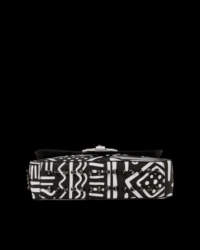 HANDBAGS>SPRAYGROUND A.I.8 AFRICAN INTELLIGENCE - ORIGIN STORY SHARK HANDBAG