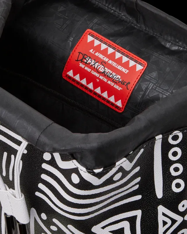 MONTE CARLO|BACKPACKS>SPRAYGROUND A.I.8 AFRICAN INTELLIGENCE - ORIGIN STORY MONTE CARLO