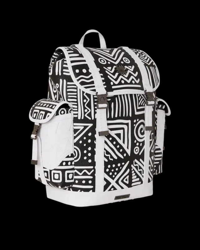 MONTE CARLO|BACKPACKS>SPRAYGROUND A.I.8 AFRICAN INTELLIGENCE - ORIGIN STORY MONTE CARLO