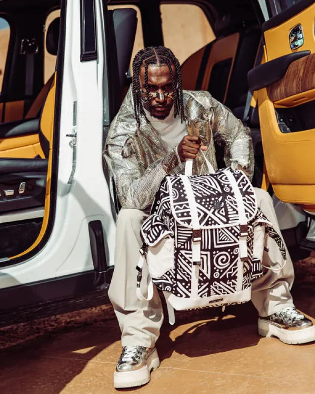 MONTE CARLO|BACKPACKS>SPRAYGROUND A.I.8 AFRICAN INTELLIGENCE - ORIGIN STORY MONTE CARLO