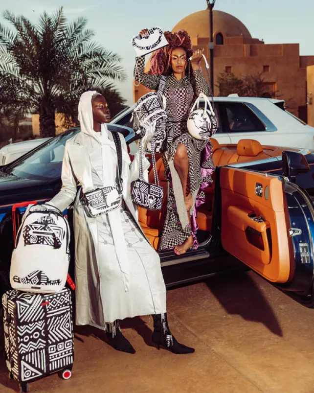 MONTE CARLO|BACKPACKS>SPRAYGROUND A.I.8 AFRICAN INTELLIGENCE - ORIGIN STORY MONTE CARLO