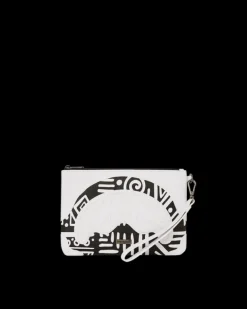 CROSSOVER CLUTCHES>SPRAYGROUND A.I.8 AFRICAN INTELLIGENCE - ORIGIN STORY CROSSOVER CLUTCH