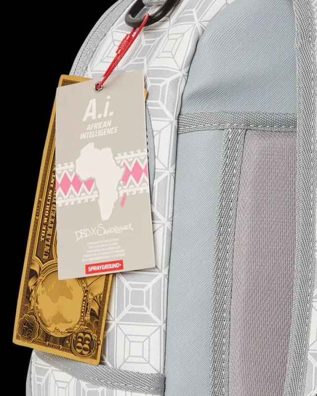 BACKPACKS>SPRAYGROUND A.I.8 AFRICAN INTELLIGENCE BOOKED u0026 BUSY BACKPACK