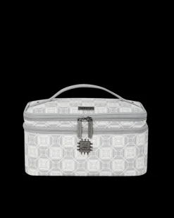 TOILETRIES AKA MONEY BAGS>SPRAYGROUND A.I.8 AFRICAN INTELLIGENCE BOOKED u0026 BUSY COSMETIC CASE