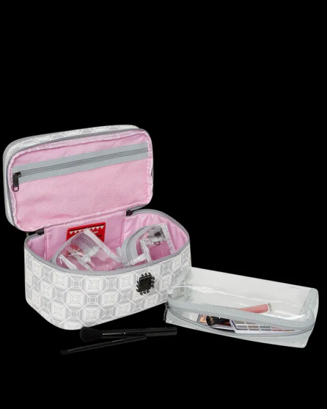TOILETRIES AKA MONEY BAGS>SPRAYGROUND A.I.8 AFRICAN INTELLIGENCE BOOKED u0026 BUSY COSMETIC CASE