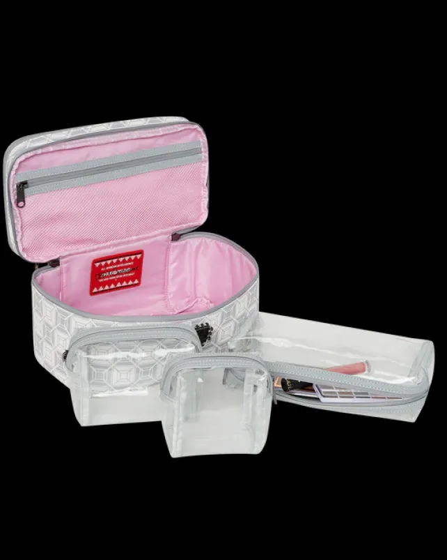TOILETRIES AKA MONEY BAGS>SPRAYGROUND A.I.8 AFRICAN INTELLIGENCE BOOKED u0026 BUSY COSMETIC CASE