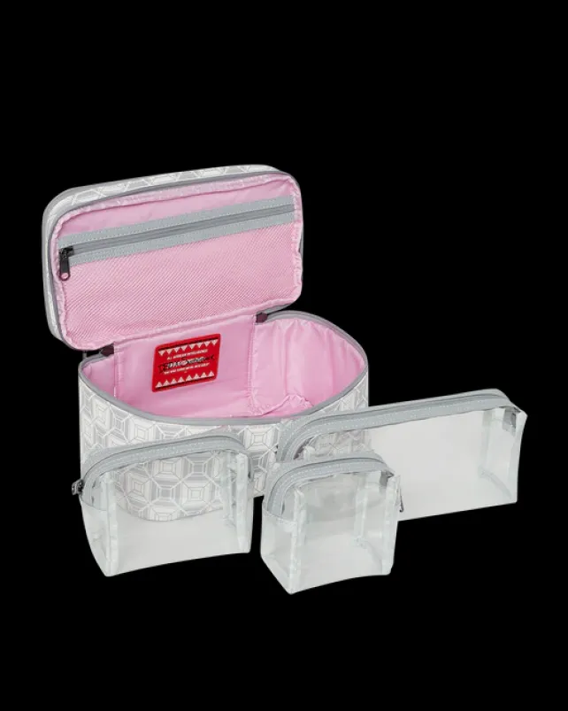 TOILETRIES AKA MONEY BAGS>SPRAYGROUND A.I.8 AFRICAN INTELLIGENCE BOOKED u0026 BUSY COSMETIC CASE