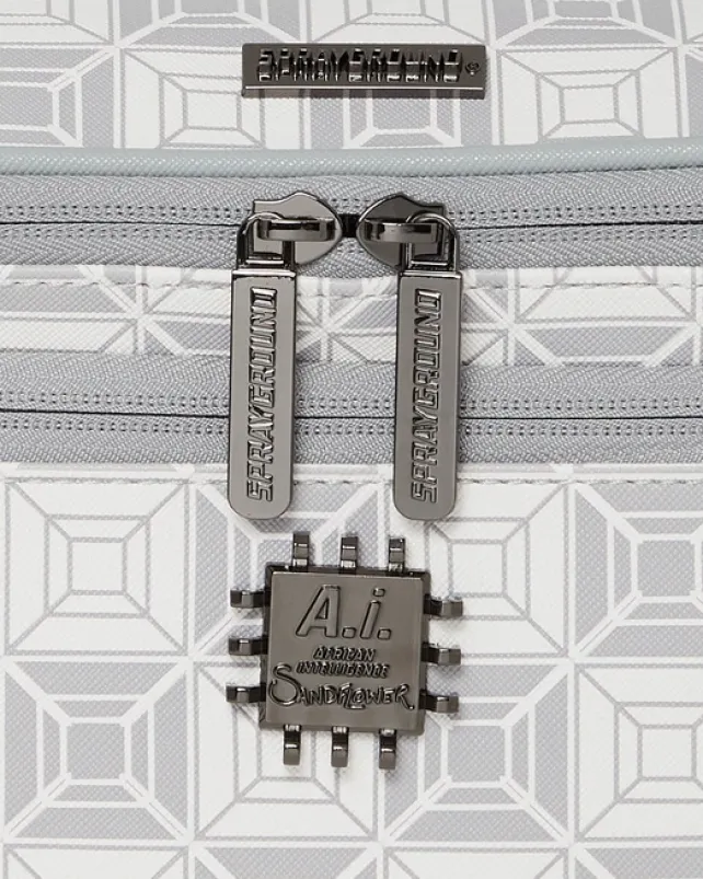 TOILETRIES AKA MONEY BAGS>SPRAYGROUND A.I.8 AFRICAN INTELLIGENCE BOOKED u0026 BUSY COSMETIC CASE