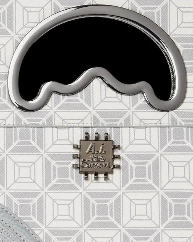 HANDBAGS>SPRAYGROUND A.I.8 AFRICAN INTELLIGENCE BOOKED u0026 BUSY CITY SAVVY HANDBAG