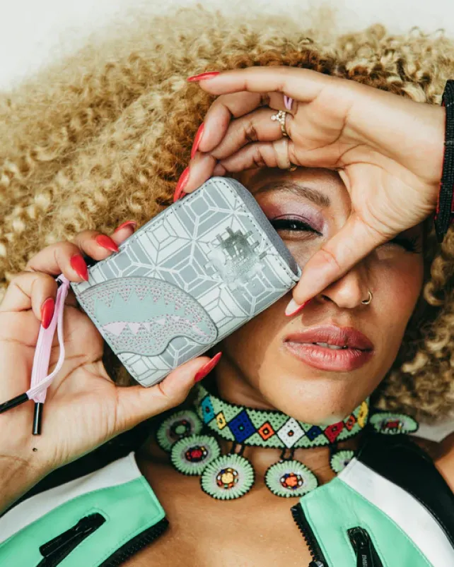 WALLETS>SPRAYGROUND A.I.8 AFRICAN INTELLIGENCE BOOKED u0026 BUSY WALLET