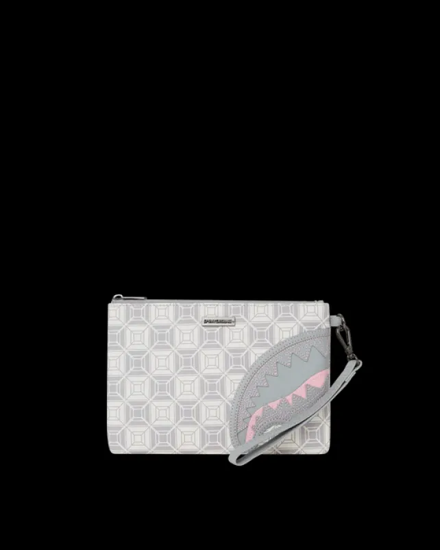 CROSSOVER CLUTCHES>SPRAYGROUND A.I.8 AFRICAN INTELLIGENCE BOOKED u0026 BUSY CROSSOVER CLUTCH