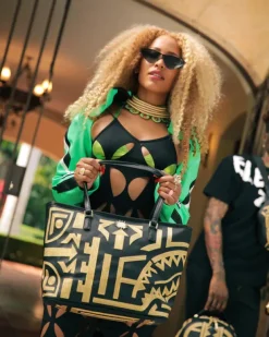 TOTES|HANDBAGS>SPRAYGROUND A.I.8 AFRICAN INTELLIGENCE PATH TO THE FUTURE II TOTE