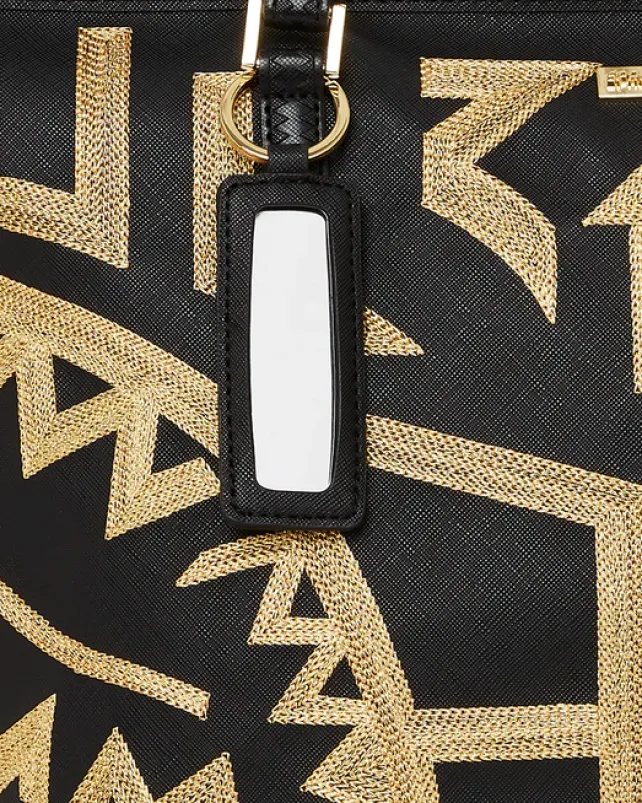TOTES|HANDBAGS>SPRAYGROUND A.I.8 AFRICAN INTELLIGENCE PATH TO THE FUTURE II TOTE