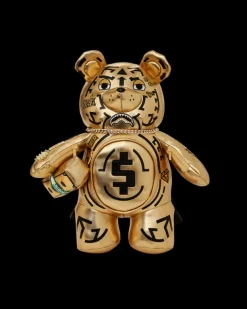 TEDDY BEAR BACKPACKS|BACKPACKS>SPRAYGROUND A.I.8 AFRICAN INTELLIGENCE PATH TO THE FUTURE II MEDIUM MONEYBEAR TEDDYBEAR BACKPACK