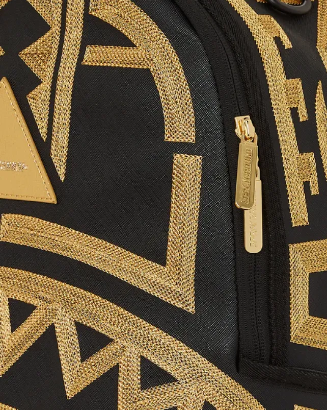 BACKPACKS>SPRAYGROUND A.I.8 AFRICAN INTELLIGENCE PATH TO THE FUTURE II BACKPACK (DLXV)