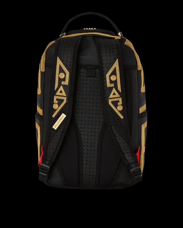 BACKPACKS>SPRAYGROUND A.I.8 AFRICAN INTELLIGENCE PATH TO THE FUTURE II BACKPACK (DLXV)
