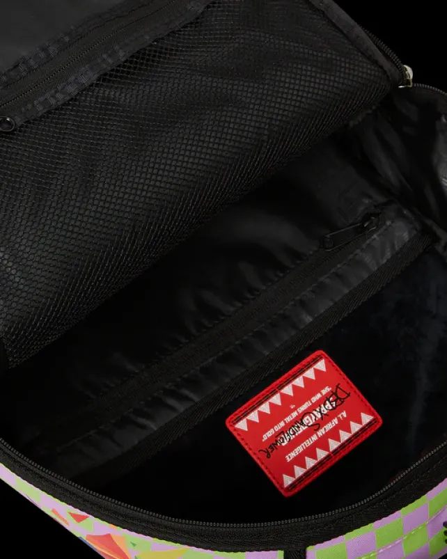 BACKPACKS>SPRAYGROUND A.I.8 AFRICAN INTELLIGENCE THE LEADER WITHIN BACKPACK (DLXV)
