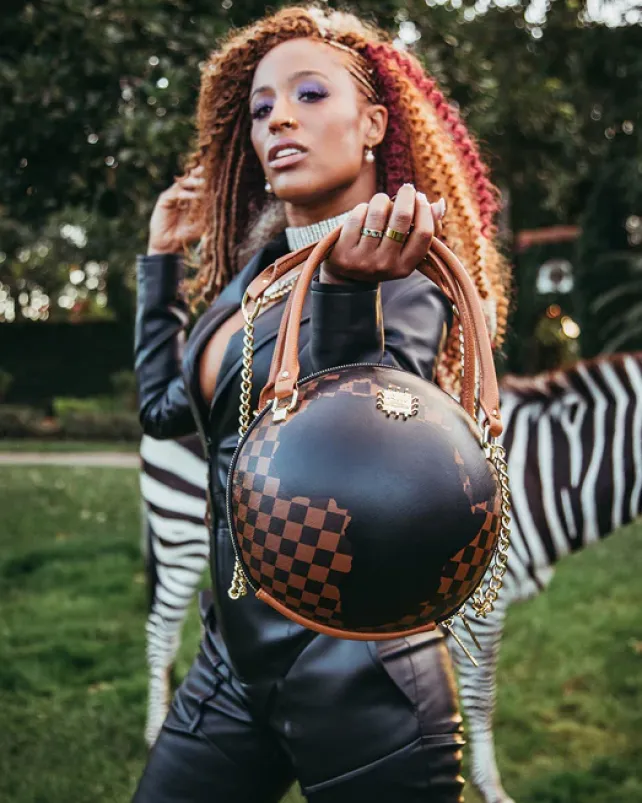 HANDBAGS>SPRAYGROUND A.i.5 GLOBAL GLOBE BAG