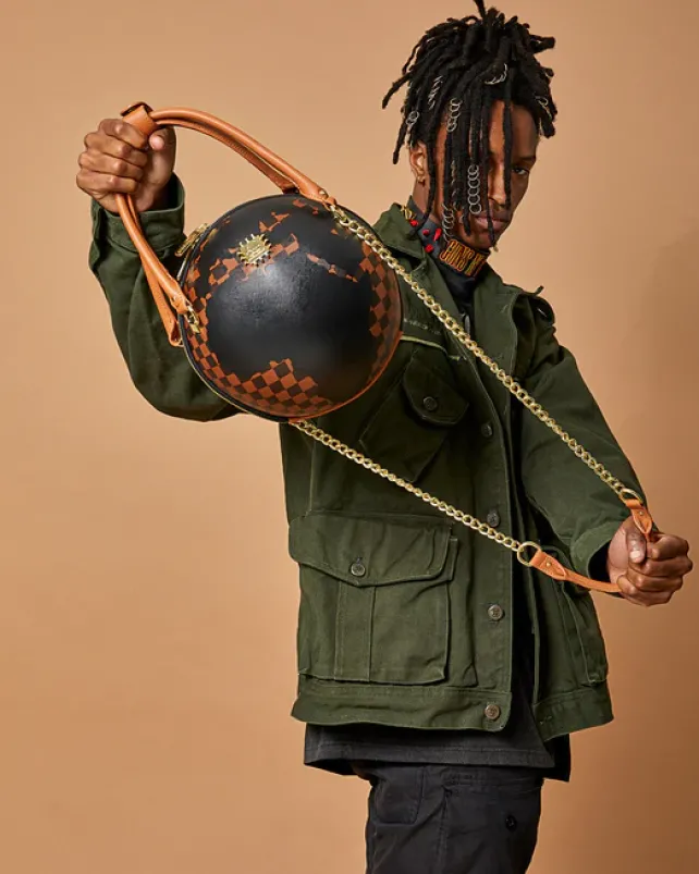 HANDBAGS>SPRAYGROUND A.i.5 GLOBAL GLOBE BAG