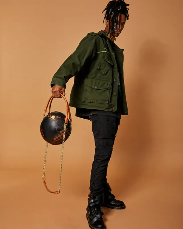 HANDBAGS>SPRAYGROUND A.i.5 GLOBAL GLOBE BAG