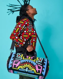 DUFFLES>SPRAYGROUND A.i.4 PATH TO THE FUTURE DUFFLE