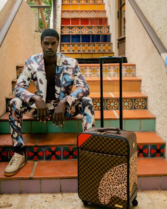 CARRY-ON LUGGAGE>SPRAYGROUND A.i.3 THE LEGACY JETSETTER CARRY-ON LUGGAGE