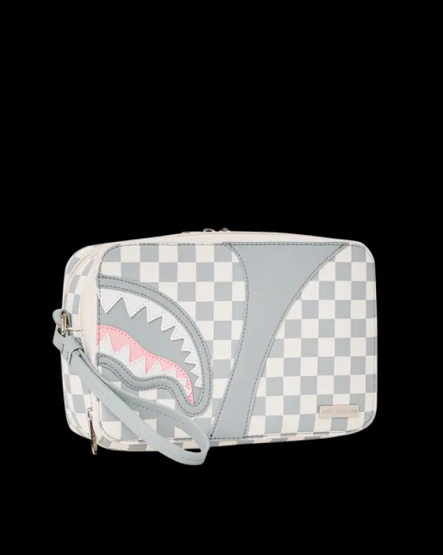 TOILETRIES AKA MONEY BAGS>SPRAYGROUND AIR TO THE THRONE JETSET TOILETRY BAG