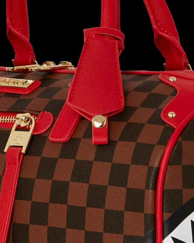 DUFFLES>SPRAYGROUND ALL OR NOTHING SHARKS IN PARIS MINI DUFFLE