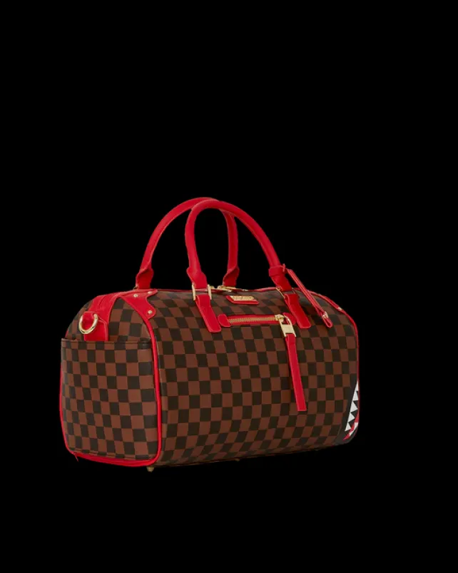 DUFFLES>SPRAYGROUND ALL OR NOTHING SHARKS IN PARIS MINI DUFFLE