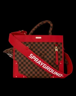 TOTES|HANDBAGS>SPRAYGROUND ALL OR NOTHING SHARKS IN PARIS TOTE