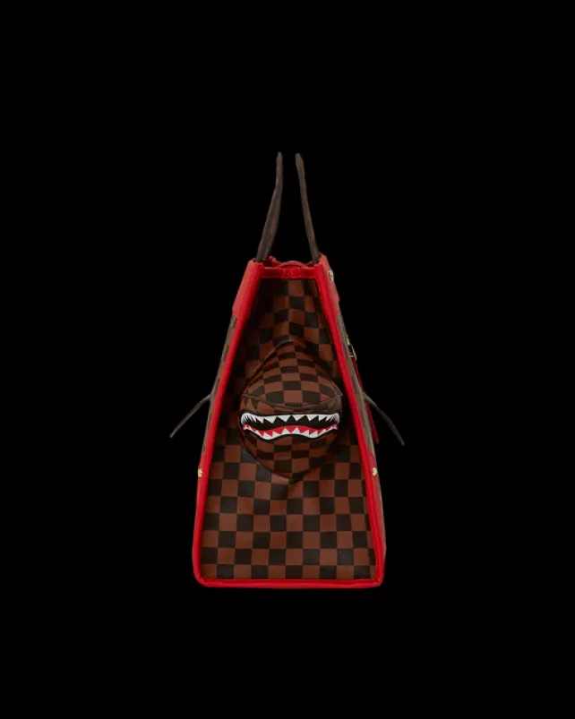 TOTES|HANDBAGS>SPRAYGROUND ALL OR NOTHING SHARKS IN PARIS TOTE
