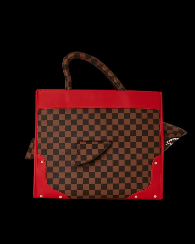 TOTES|HANDBAGS>SPRAYGROUND ALL OR NOTHING SHARKS IN PARIS TOTE