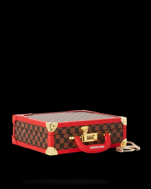 ATTACHÉ BRIEFCASES>SPRAYGROUND ALL OR NOTHING SHARKS IN PARIS ATTACHu00c9 HANDCUFF BRIEFCASE