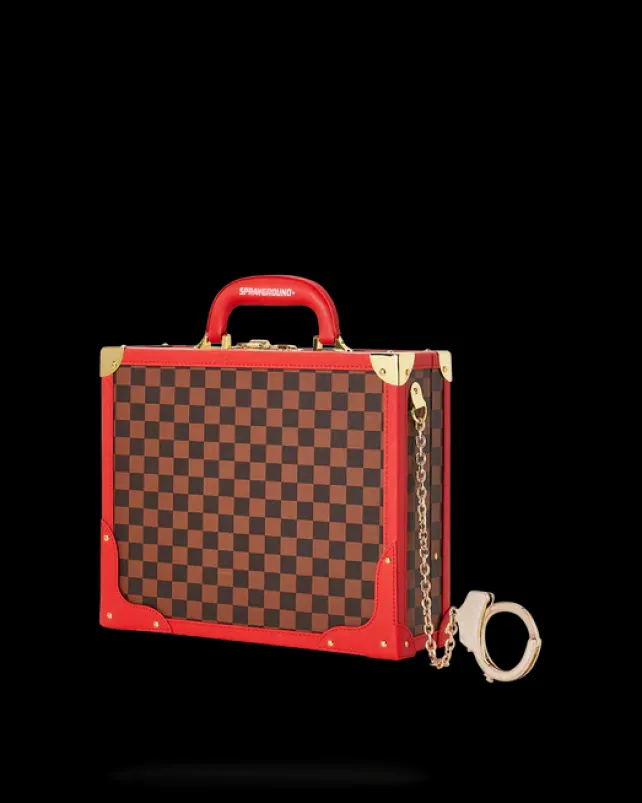 ATTACHÉ BRIEFCASES>SPRAYGROUND ALL OR NOTHING SHARKS IN PARIS ATTACHu00c9 HANDCUFF BRIEFCASE